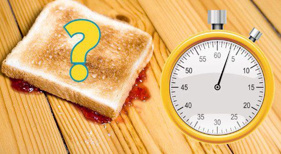 ⏳5 SONIYa QOIDASI 
Tushib ketgan luqmani olib, esa bo'ladimi?